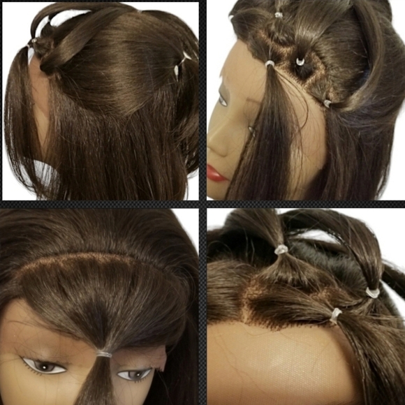 Brazilian Soft Elegant & Natural Human Hair Blend - Brown Lace Front Wig - NWT - Picture 15 of 16